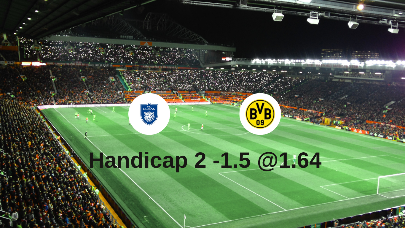 Plakat meczu Borussia Dortmund vs Ulsan HD – Klubowy pojedynek na międzynarodowej scenie